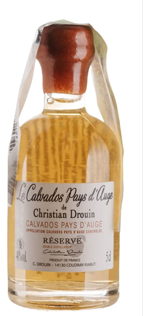 Кальвадос Christian Drouin Reserve 40% 0.05 л
